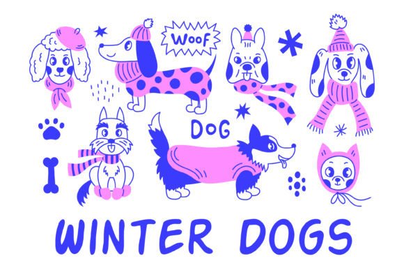 Bringing Winter Joy to Life: A Guide to Using Funny Dog Clipart in Creative Projects
