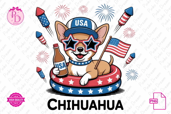 Integrating the Patriotic Dog 4th of July Dog PNG into Your Creative Workflow
