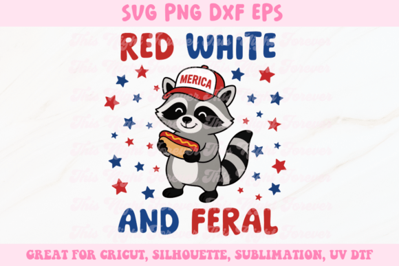 Maximizing Creative Impact with Red White and Feral SVG Designs for the 4th of July Market