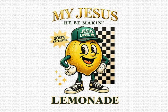 My Jesus Lemonade PNG: Faith Meets Fun