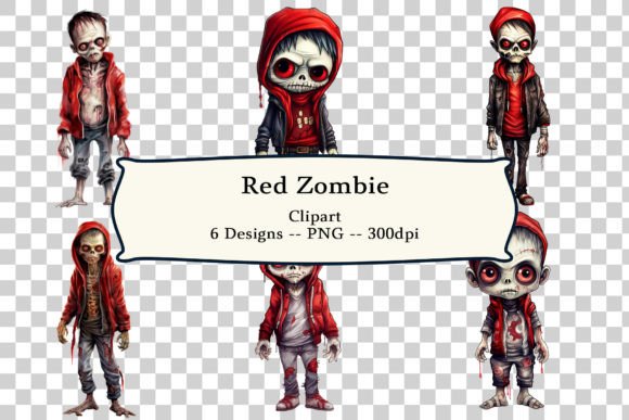 Red Zombie Clipart: Creative Uses