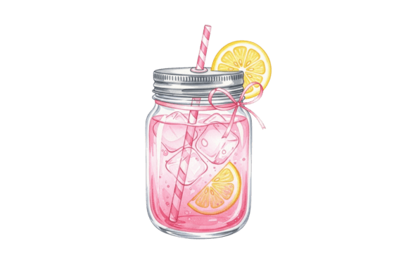 Why Pink Lemonade in Mason Jar with Straw Is the Ultimate Summer Design Element