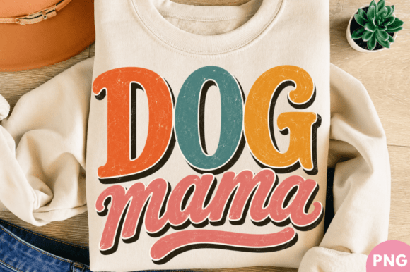 Why the Dog Mama Retro Dog Lover T-shirt PNG Is More Than Just a Cute Graphic